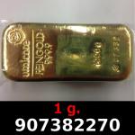 1 gramme d'or pur (Lingot LSP) 