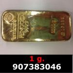 1 gramme d'or pur (Lingot LSP) 