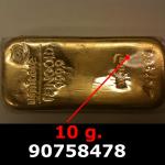 10 grammes d'or pur (LSP) 