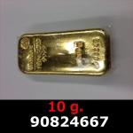 10 grammes d'or pur (LSP) 