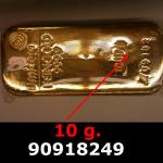 10 grammes d'or pur (LSP) 