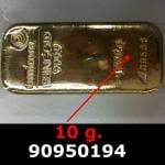10 grammes d'or pur (LSP) 