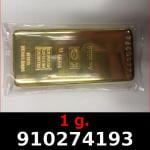 1 gramme d'or pur (Lingot LSP) 