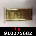 1 gramme d'or pur (Lingot LSP) 