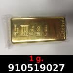 1 gramme d'or pur (Lingot LSP) 