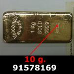 10 grammes d'or pur (LSP) 
