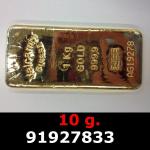 10 grammes d'or pur (LSP) 
