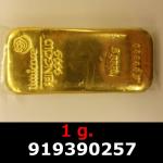 1 gramme d'or pur (Lingot LSP) 