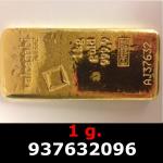 1 gramme d'or pur (Lingot LSP) 