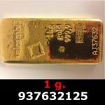 1 gramme d'or pur (Lingot LSP) 