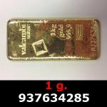 1 gramme d'or pur (Lingot LSP) 