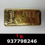 1 gramme d'or pur (Lingot LSP) 