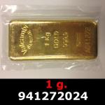 1 gramme d'or pur (Lingot LSP) 