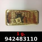 1 gramme d'or pur (Lingot LSP) 