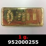 1 gramme d'or pur (Lingot LSP) 