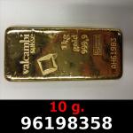 10 grammes d'or pur (LSP) 