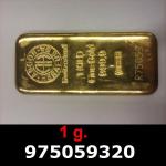 1 gramme d'or pur (Lingot LSP) 