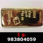 1 gramme d'or pur (Lingot LSP) 