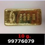 10 grammes d'or pur (LSP) 
