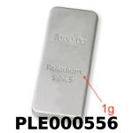 1 gramme de palladium pur (Lingot LSP) 