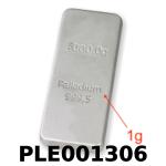 1 gramme de palladium pur (Lingot LSP) 