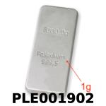 1 gramme de palladium pur (Lingot LSP) 