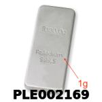 1 gramme de palladium pur (Lingot LSP) 