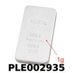 1 gramme de palladium pur (Lingot LSP) 
