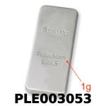 1 gramme de palladium pur (Lingot LSP) 