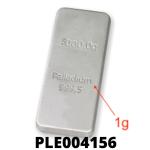 1 gramme de palladium pur (Lingot LSP) 