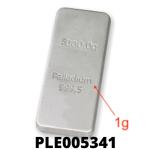 1 gramme de palladium pur (Lingot LSP) 