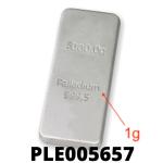 1 gramme de palladium pur (Lingot LSP) 