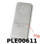 10 grammes de palladium pur (Lingot LSP) 