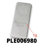 1 gramme de palladium pur (Lingot LSP) 