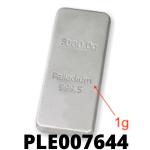 1 gramme de palladium pur (Lingot LSP) 