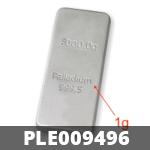 1 gramme de palladium pur (Lingot LSP) 