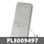 1 gramme de palladium pur (Lingot LSP) 