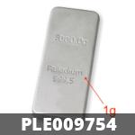 1 gramme de palladium pur (Lingot LSP) 