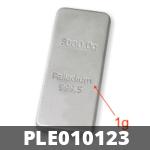 1 gramme de palladium pur (Lingot LSP) 