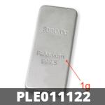 1 gramme de palladium pur (Lingot LSP) 