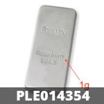 1 gramme de palladium pur (Lingot LSP) 