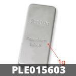 1 gramme de palladium pur (Lingot LSP) 