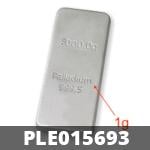 1 gramme de palladium pur (Lingot LSP) 