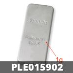 1 gramme de palladium pur (Lingot LSP) 
