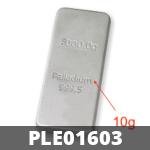 10 grammes de palladium pur (Lingot LSP) 