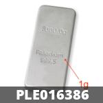 1 gramme de palladium pur (Lingot LSP) 