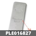 1 gramme de palladium pur (Lingot LSP) 