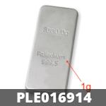 1 gramme de palladium pur (Lingot LSP) 