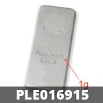 1 gramme de palladium pur (Lingot LSP) 