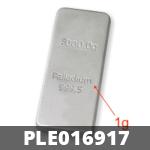 1 gramme de palladium pur (Lingot LSP) 